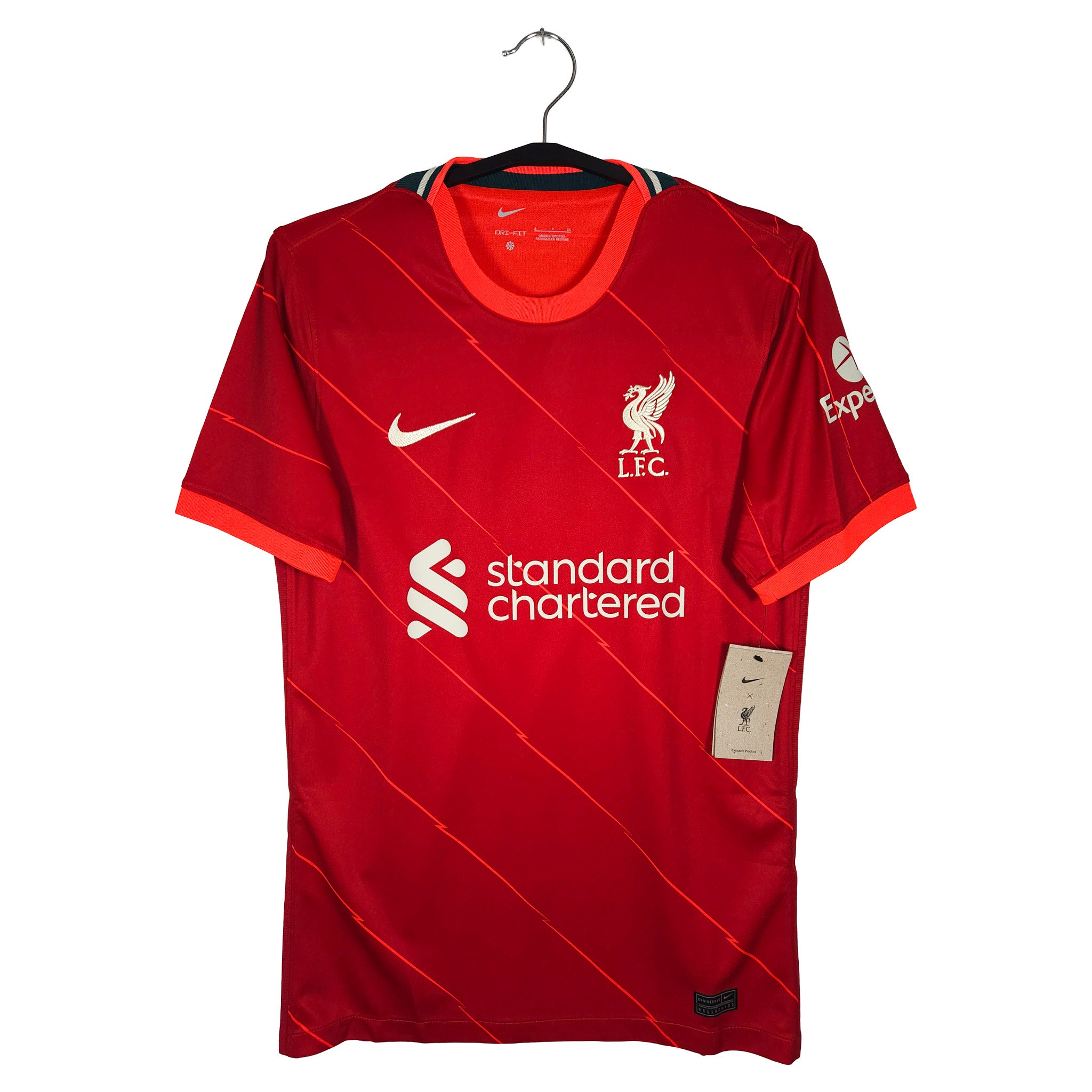 2021-22 Liverpool Thuisshirt M. Salah #11