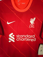 2021-22 Liverpool Home Shirt M. Salah #11 - detailed view