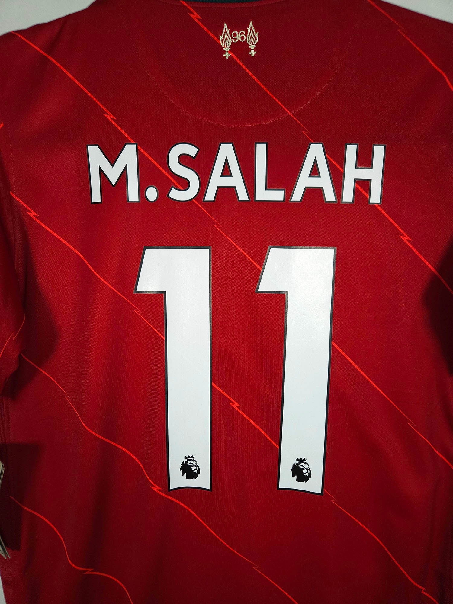 2021-22 Liverpool Thuisshirt M. Salah #11