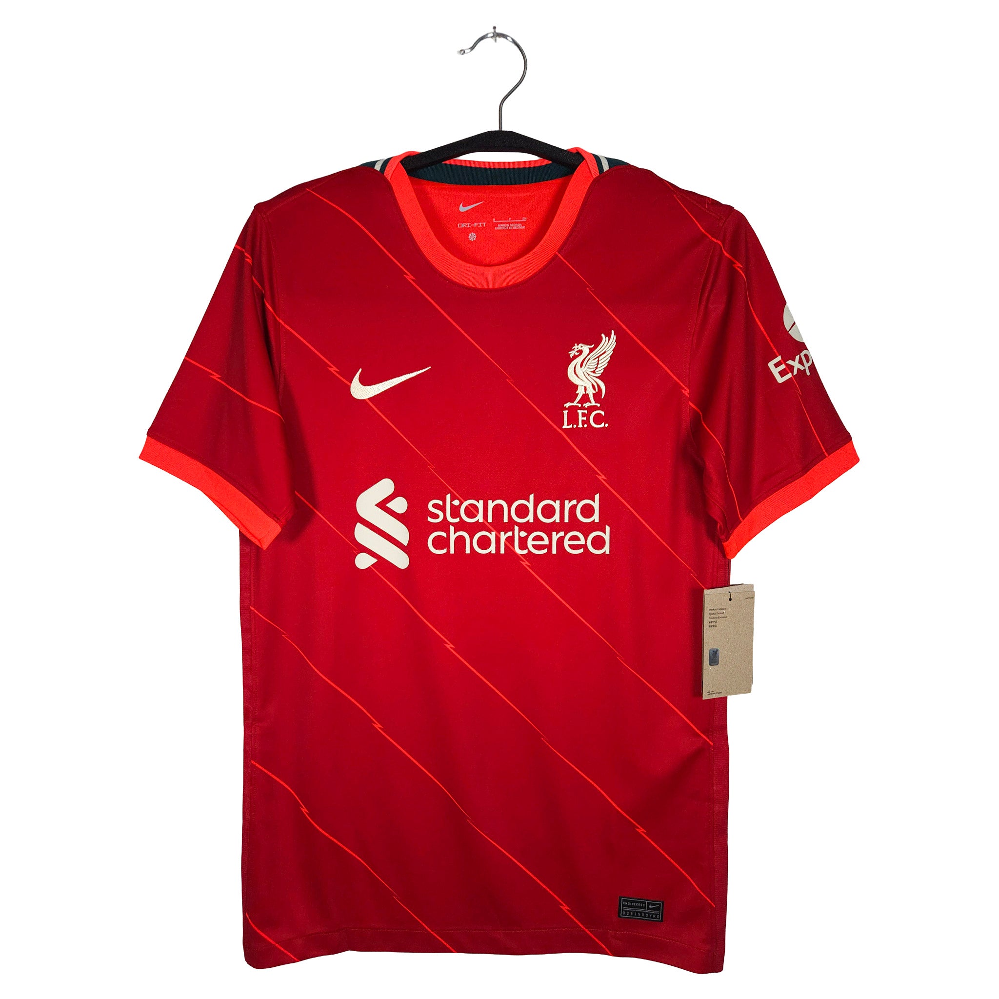 2021-22 Liverpool Thuisshirt M. Salah #11