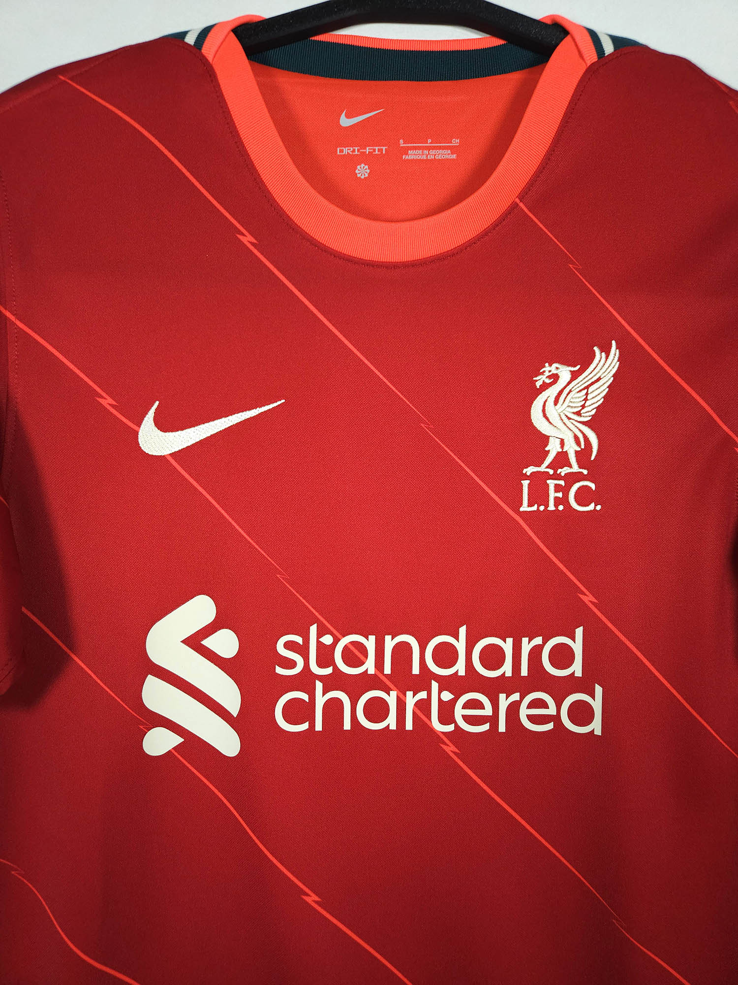 2021-22 Liverpool Thuisshirt M. Salah #11
