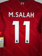 2021-22 Liverpool Home Shirt M. Salah #11 - detailed view
