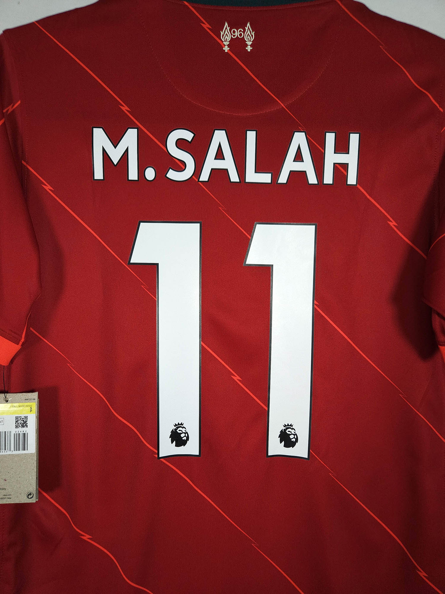 2021-22 Liverpool Thuisshirt M. Salah #11