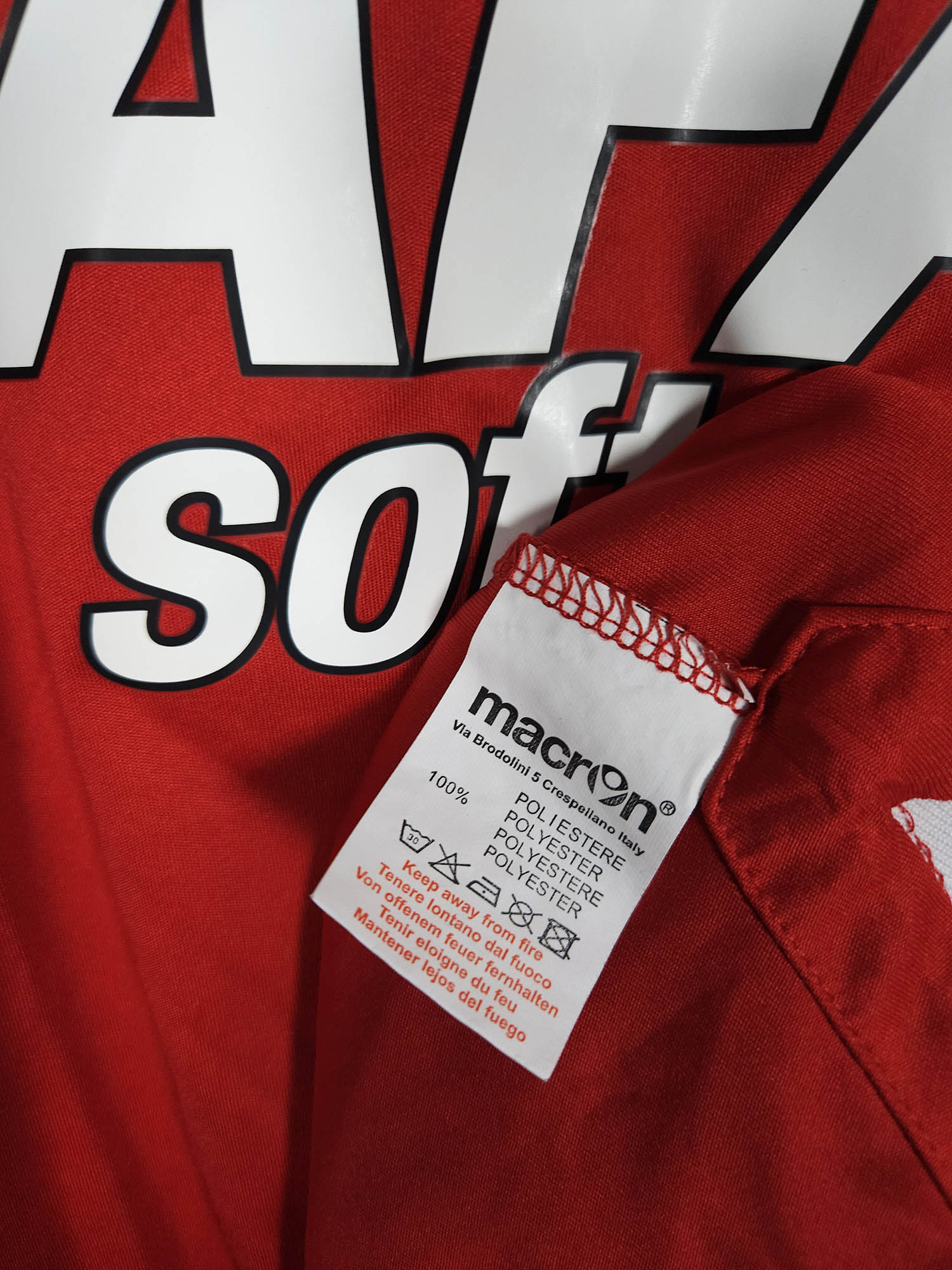 2013-14 AZ Home Shirt detailed view 5