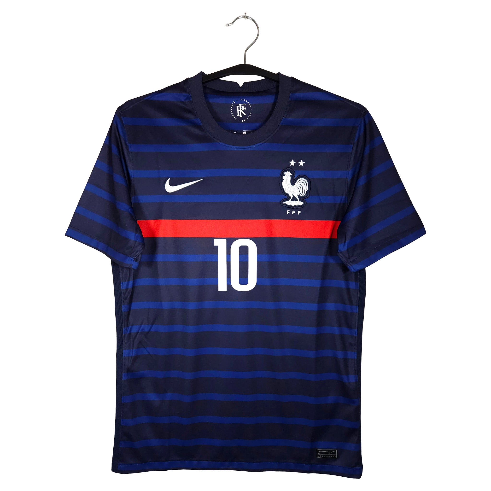 2020-21 Frankrijk Thuisshirt Mbappé #10