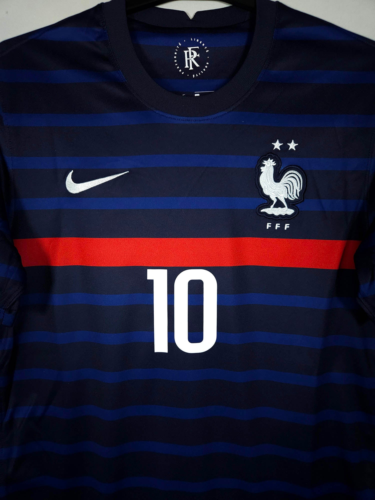 2020-21 Frankrijk Thuisshirt Mbappé #10