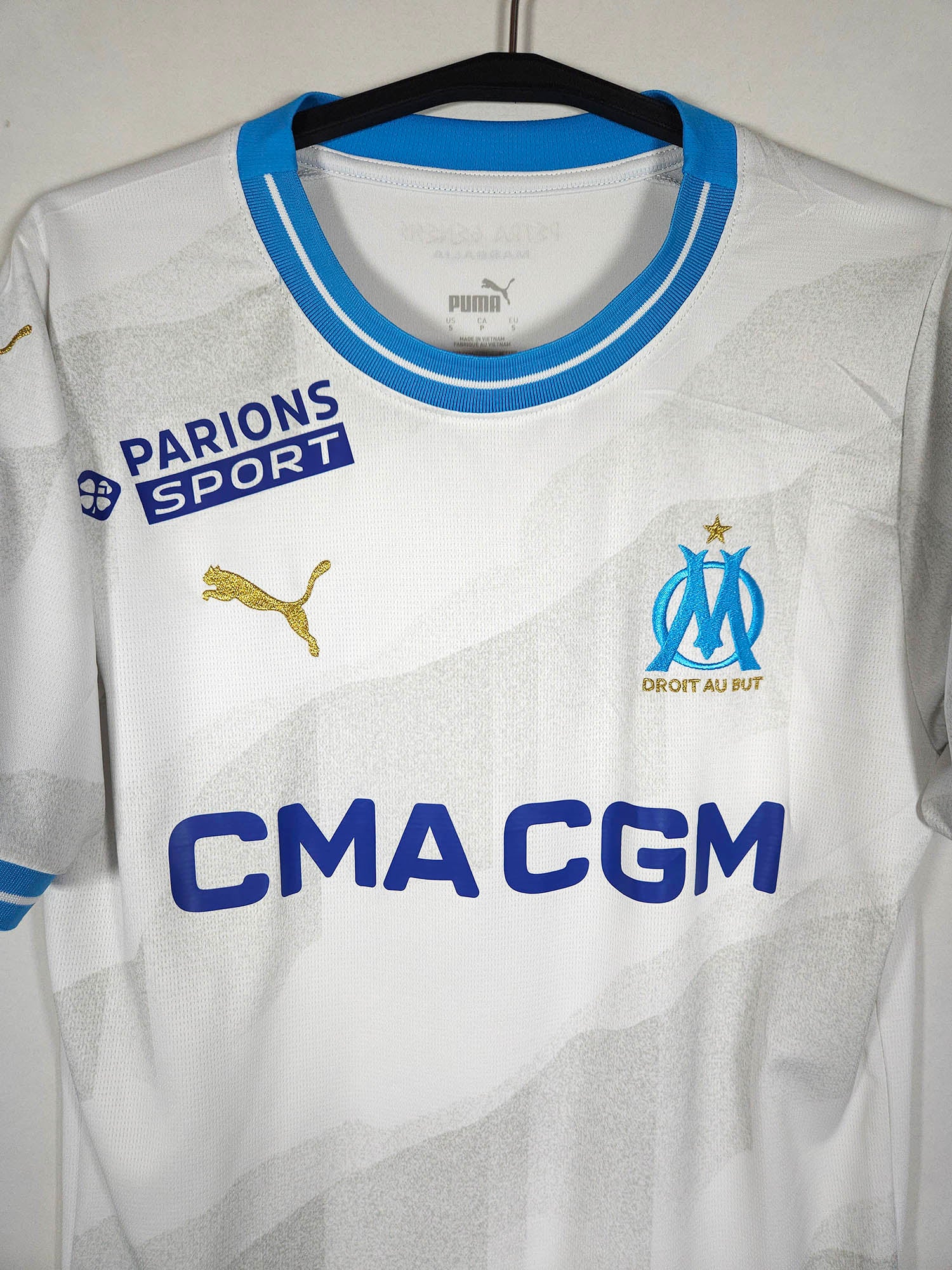 2023-24 Marseille Thuisshirt Aubameyang #10