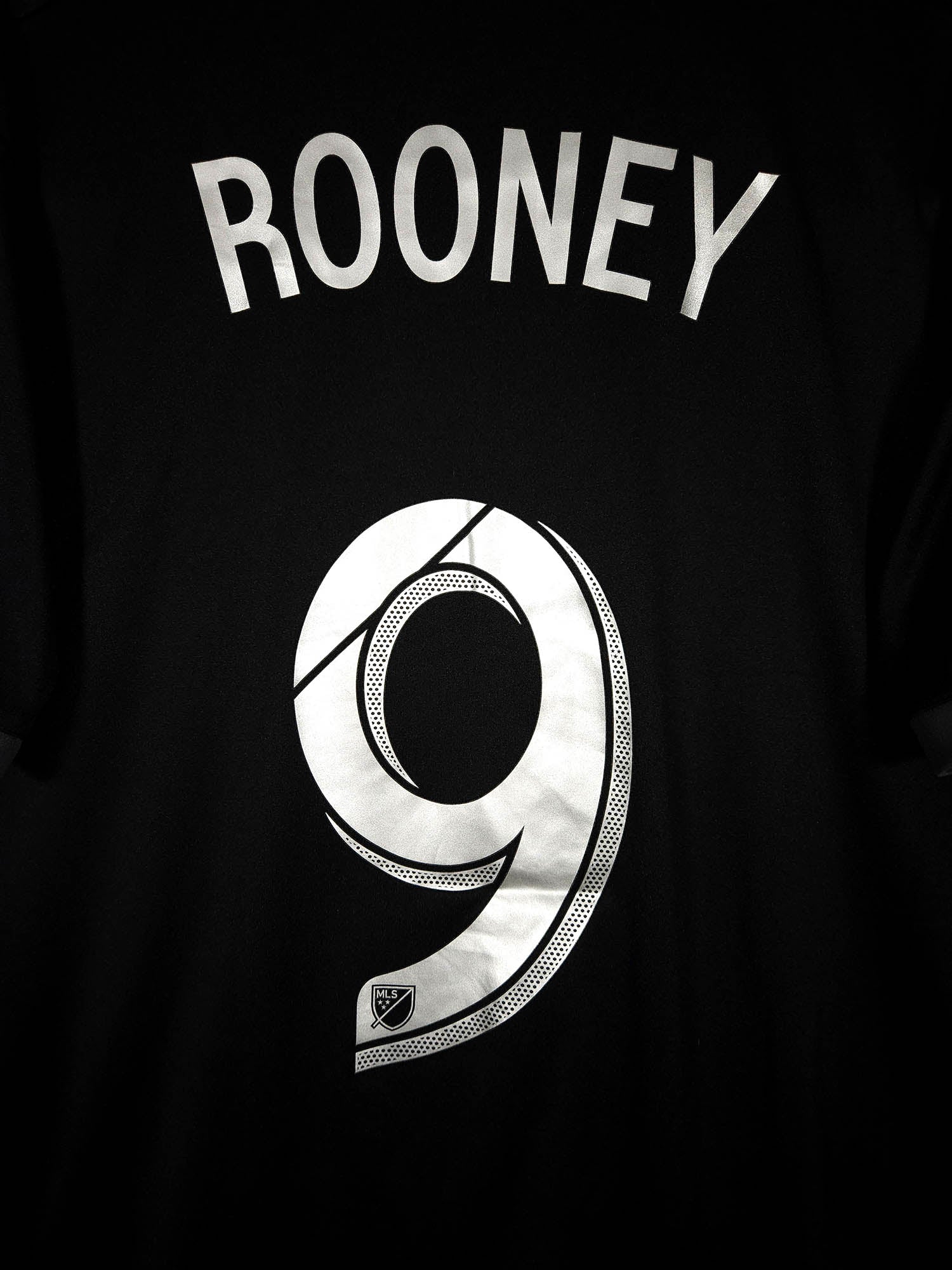 2019-20 DC United Home Shirt Rooney #9 - detailed view