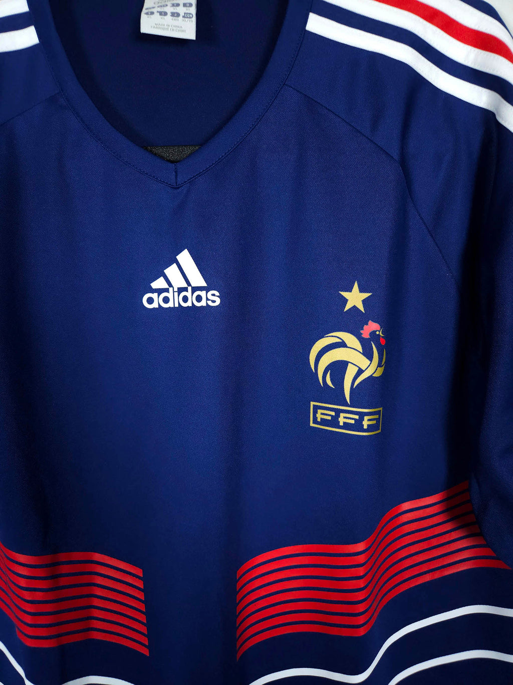 2009-10 France Home Shirt - detailed view