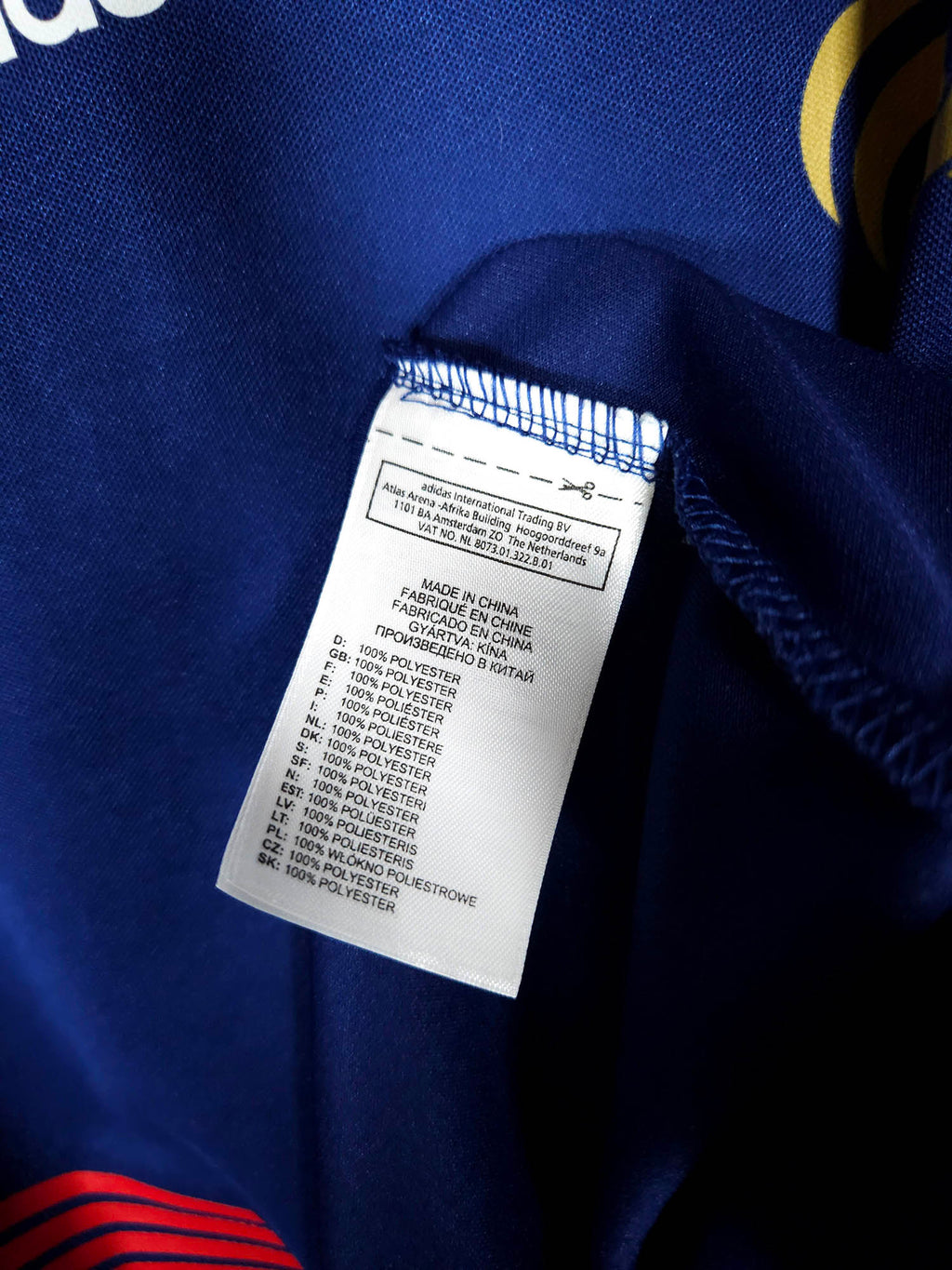 2009-10 France Home Shirt - detailed view