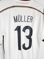 2014-15 Germany Home Shirt Müller #13