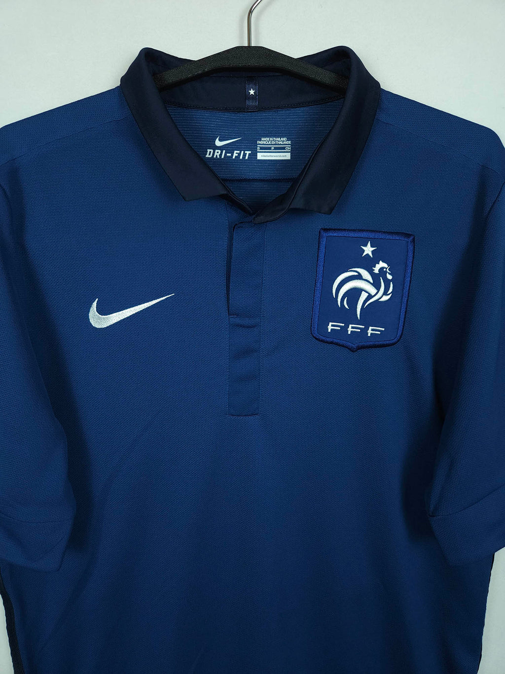 2011-12 France Home Shirt Nasri #11 - detailed view
