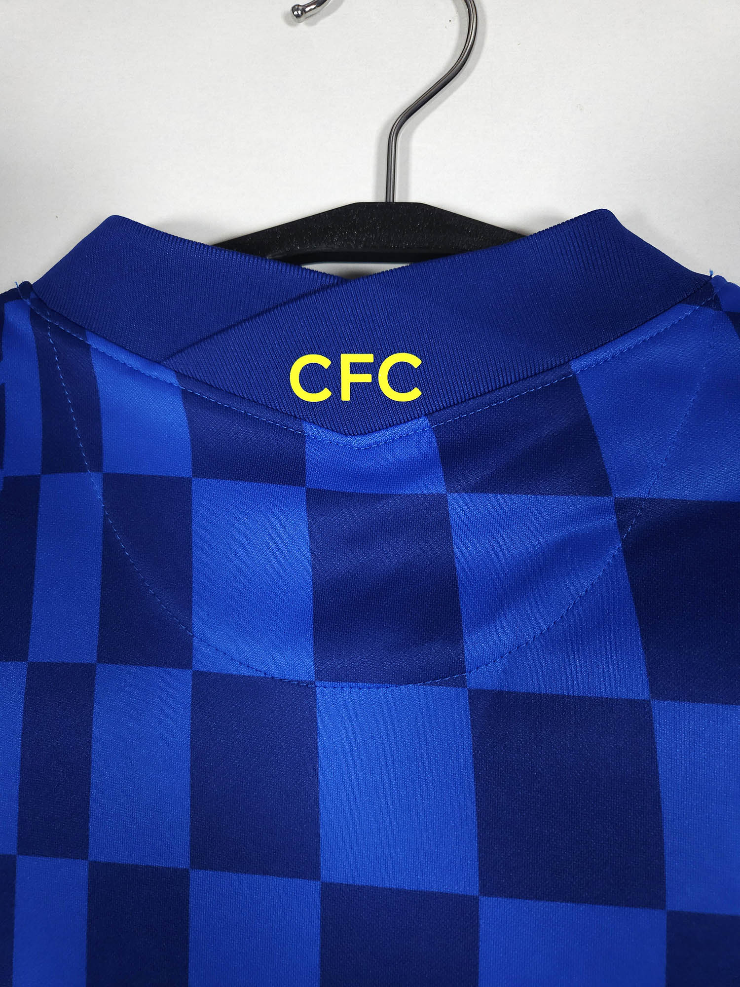 2021-22 Chelsea Home Shirt detailed view 4
