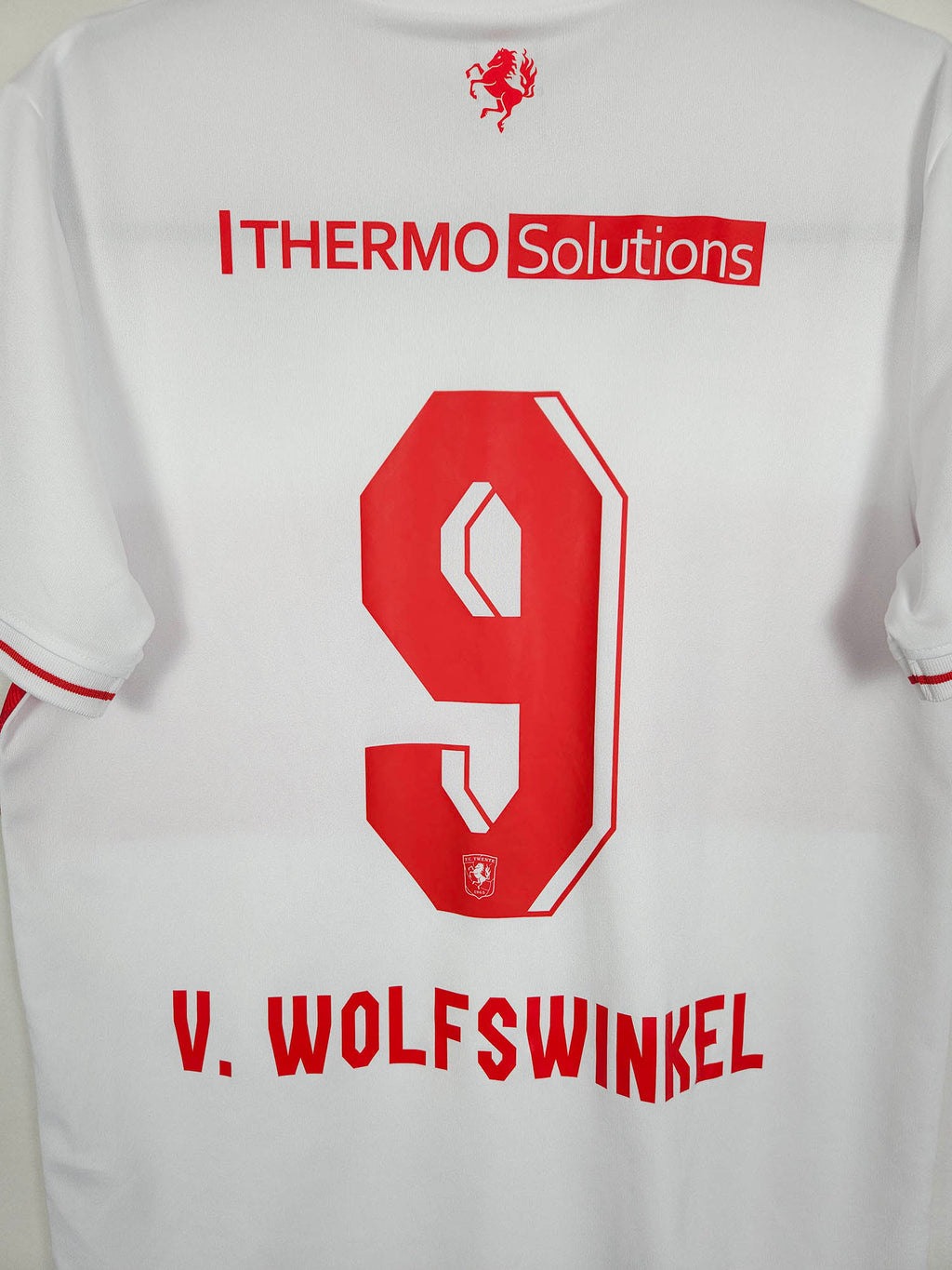 2023-24 Twente Third Shirt V. Wolfswinkel #9 - detailed view