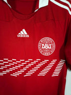 2010-11 Denmark Home Shirt - detailed view