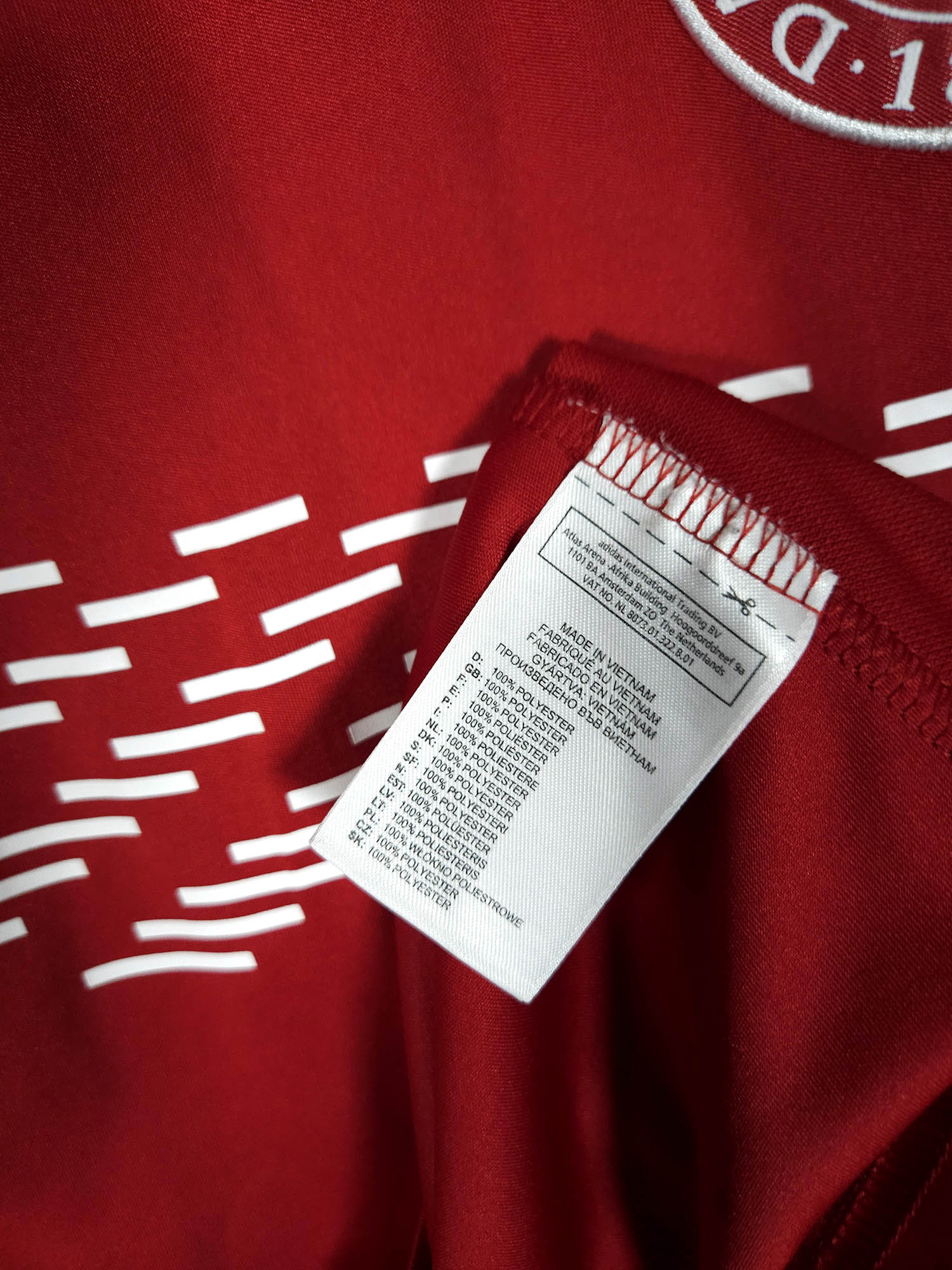 2010-11 Denemarken Thuisshirt