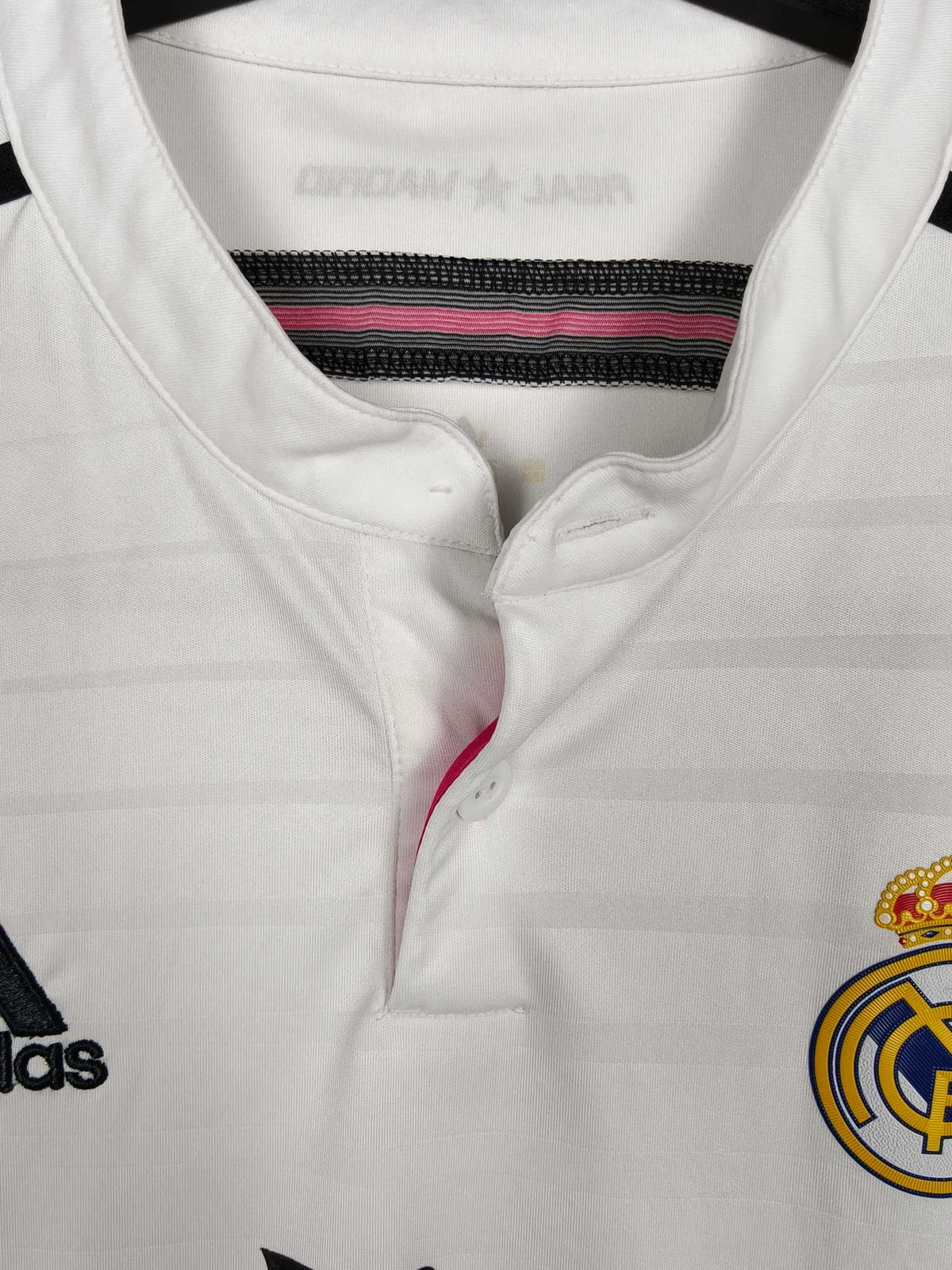 2014-15 Real Madrid Home Shirt Ronaldo #7 - detailed view