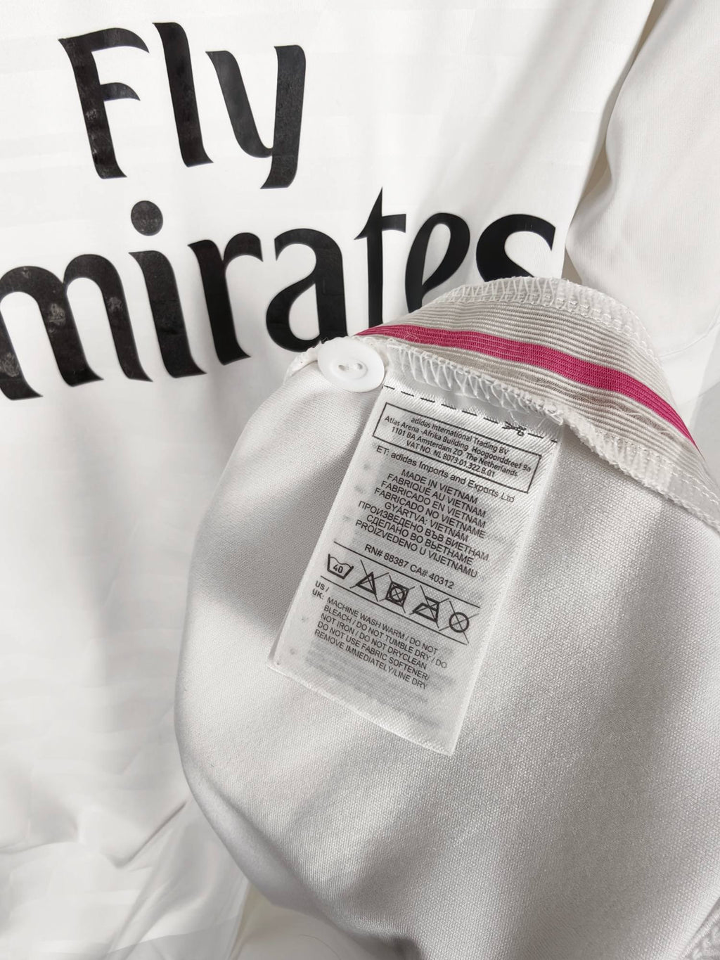 2014-15 Real Madrid Home Shirt Ronaldo #7 - detailed view