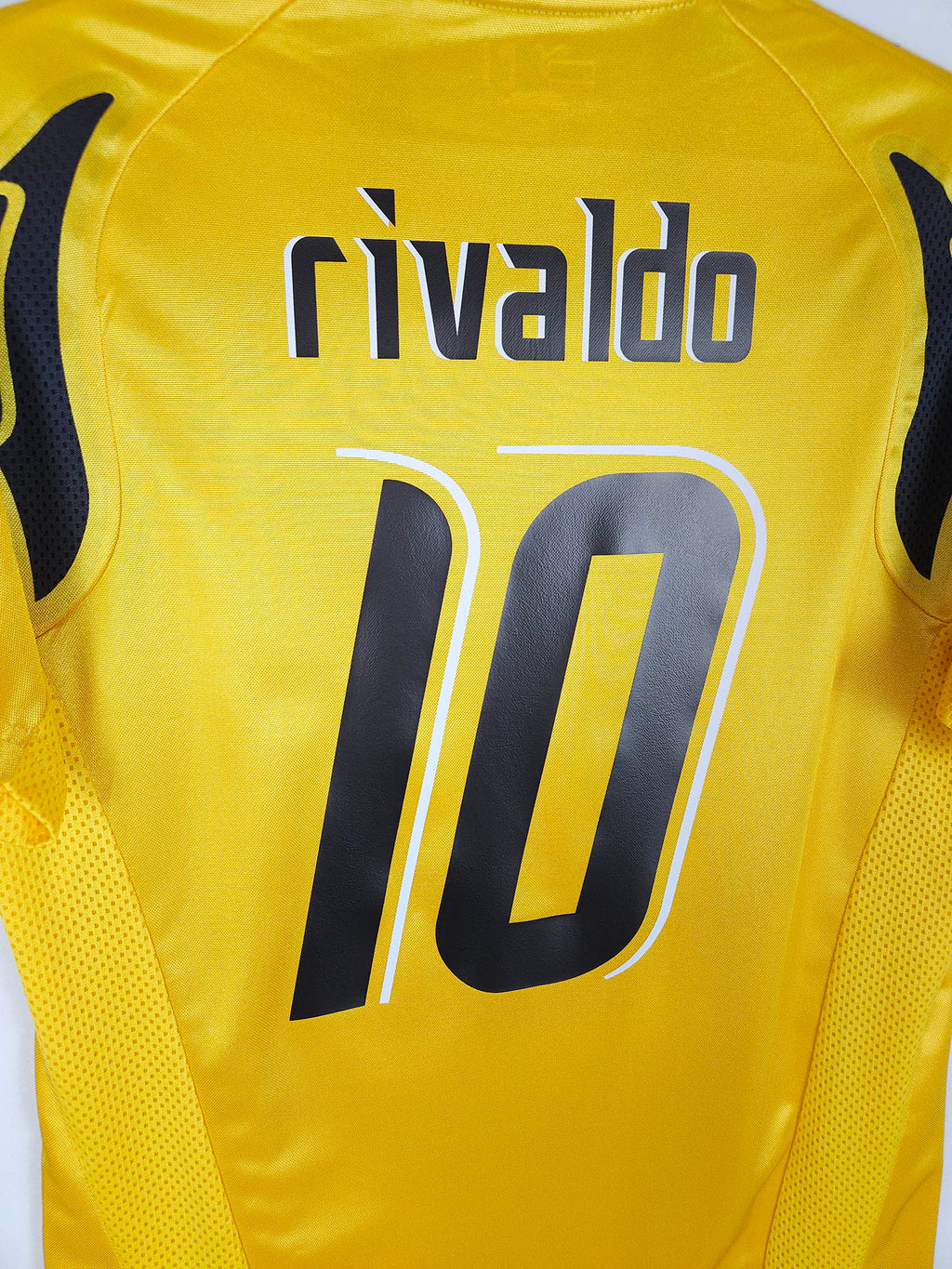 2007-08 AEK Athene thuisshirt Rivaldo #10
