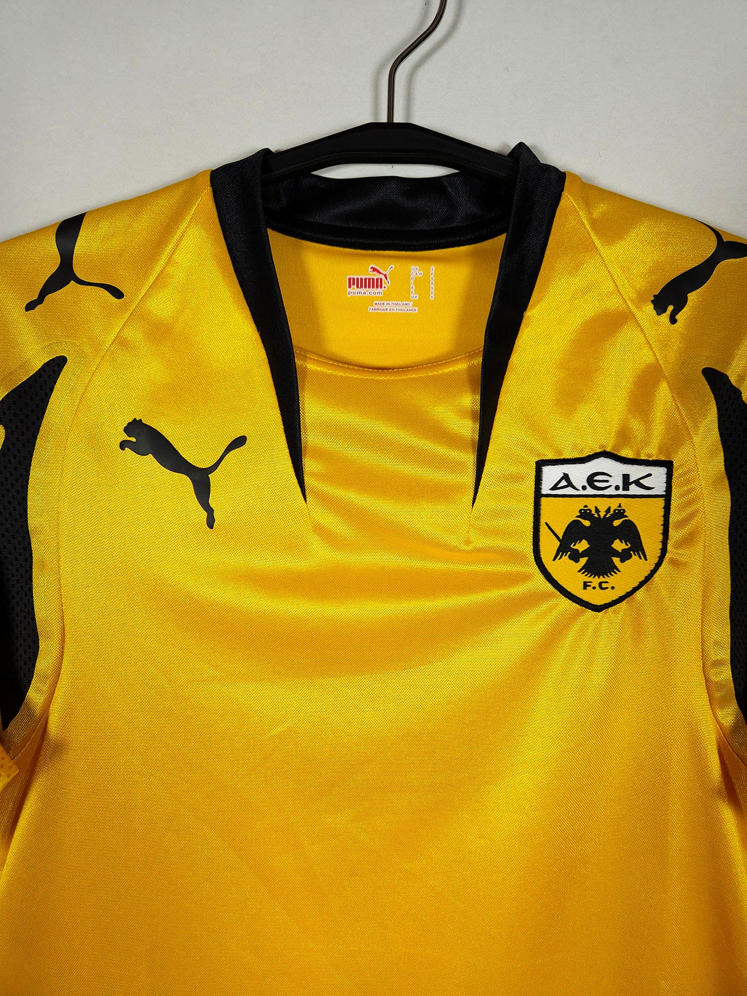 2007-08 AEK Athene Thuisshirt Rivaldo #10