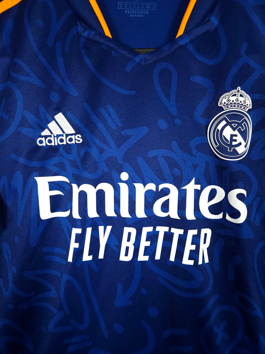 2021-22 Real Madrid Away Shirt - detailed view