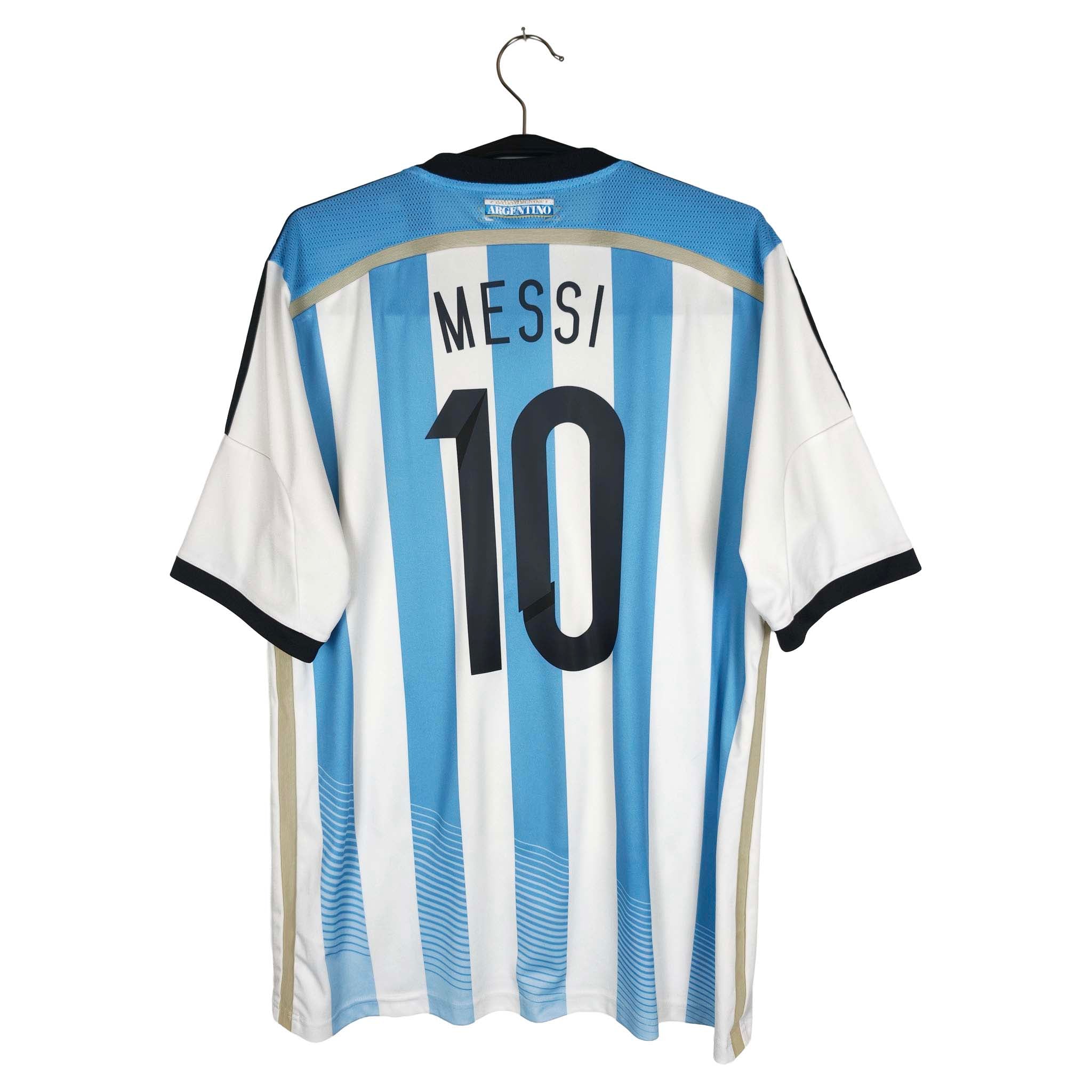 2014-15 Argentinië thuisshirt Messi #10