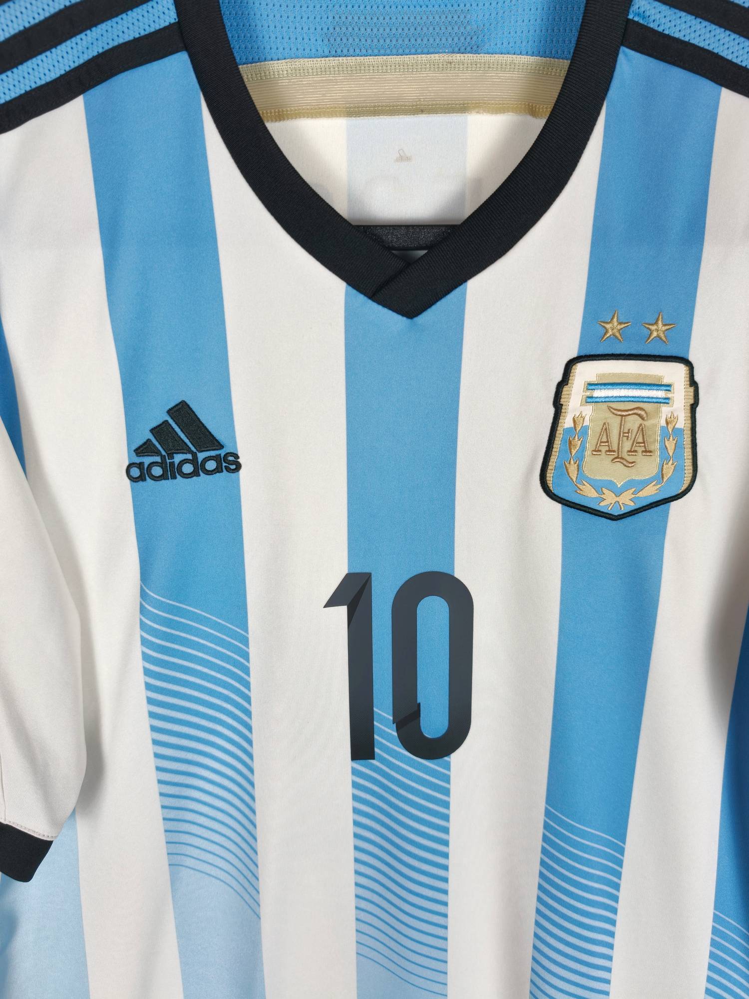 2014-15 Argentinië thuisshirt Messi #10