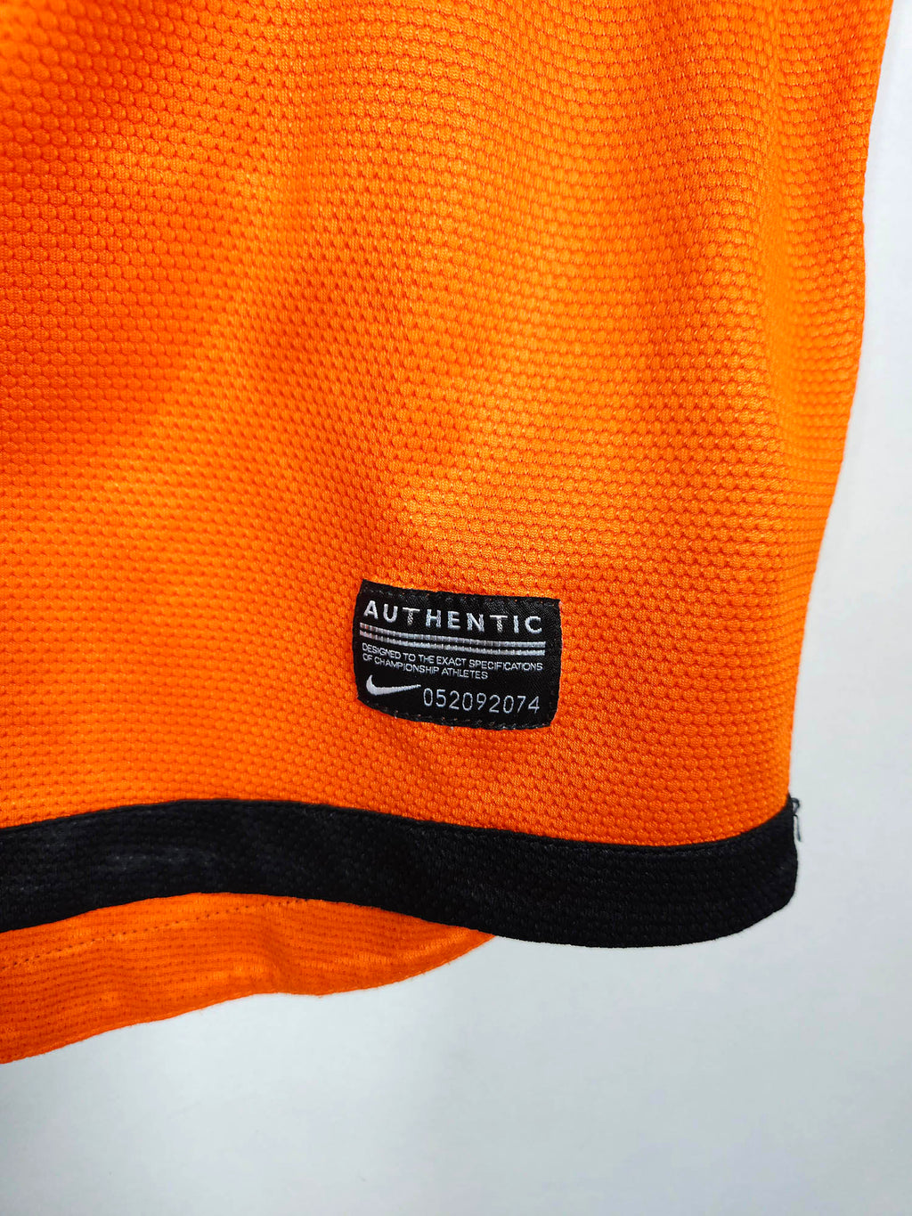 2012-13 Netherlands Home Shirt Sneijder #10 - detailed view