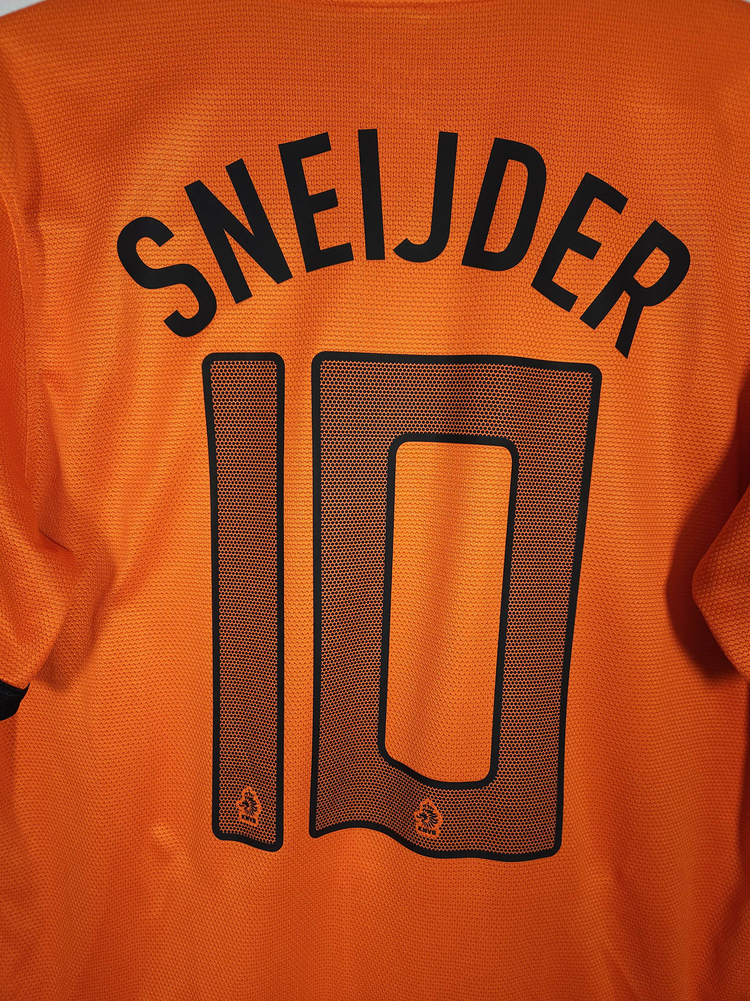 2012-13 Nederland Thuisshirt Sneijder #10