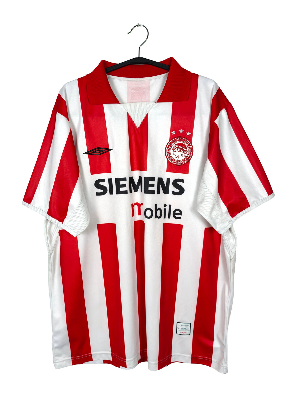 2004-05 Olympiacos Home Shirt Rivaldo #5 - front view