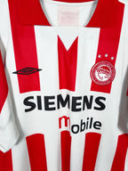 2004-05 Olympiacos Home Shirt Rivaldo #5 - detailed view