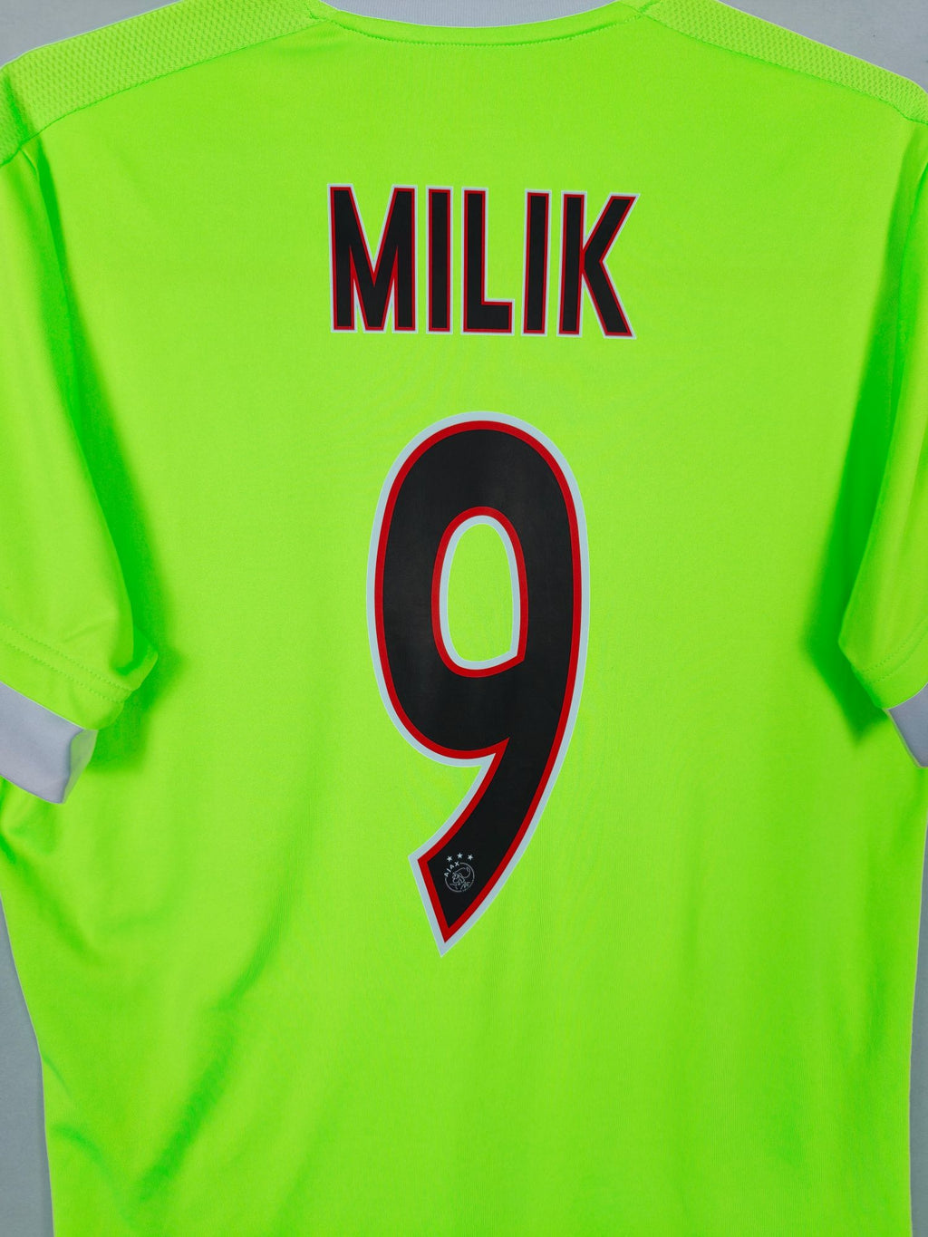 2015-16 Ajax Away Shirt Milik #9 - detailed view