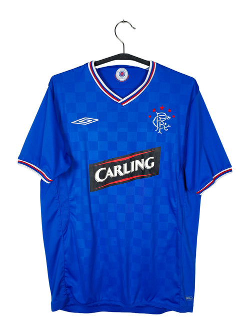 2009-10 Rangers Home Shirt - front view