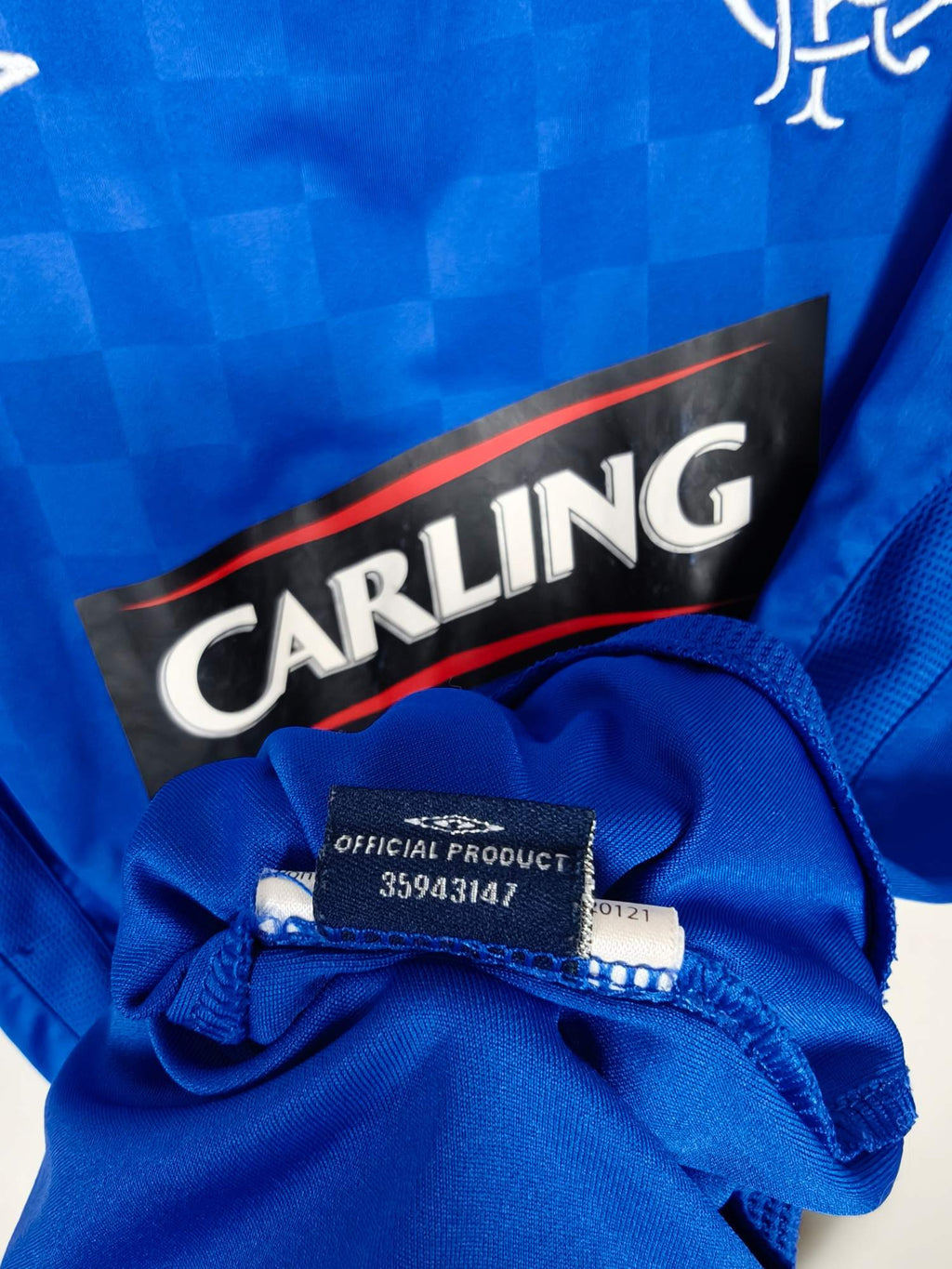 2009-10 Rangers Home Shirt - detailed view