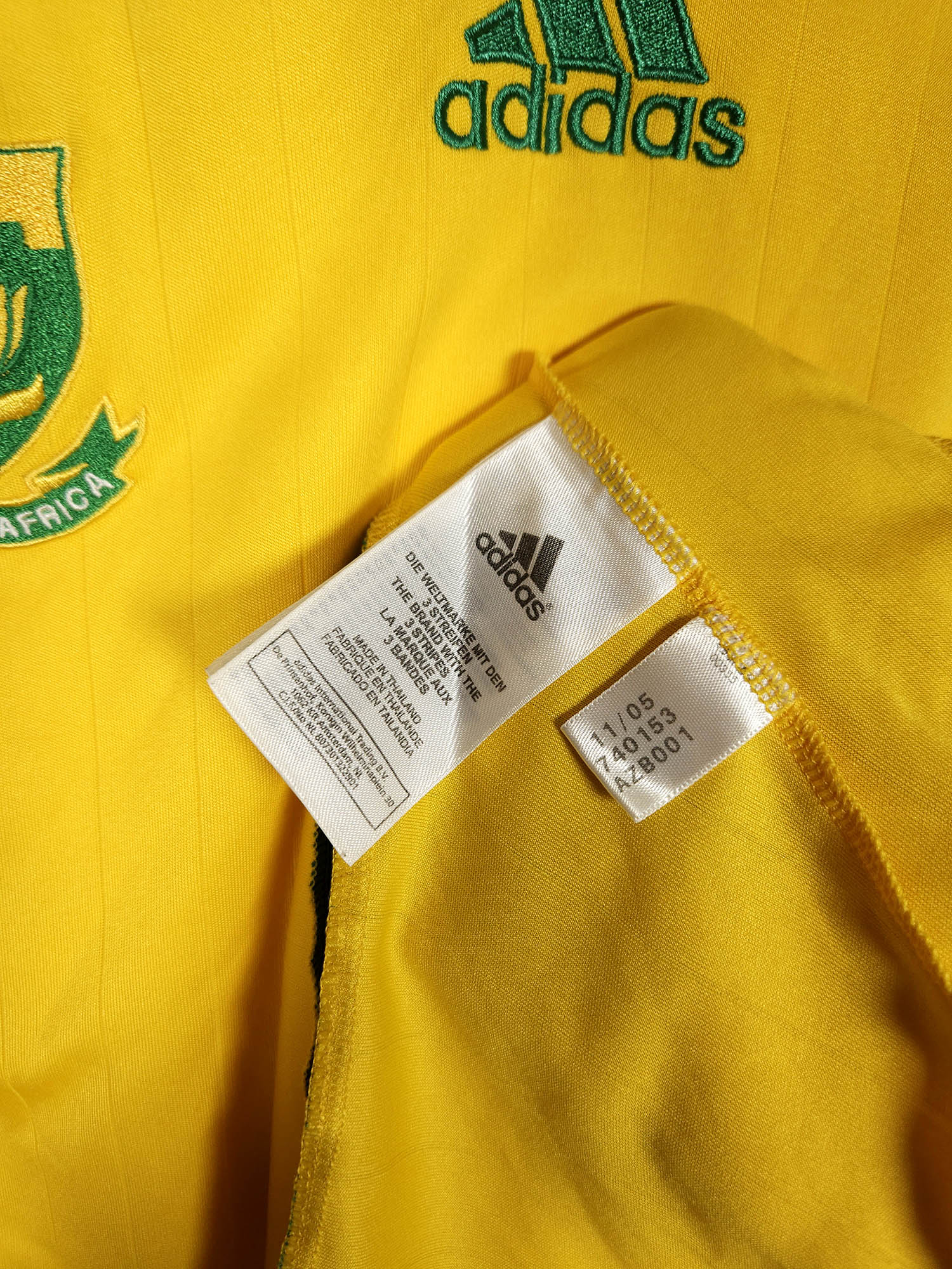 2005-07 Zuid-Afrika Thuisshirt