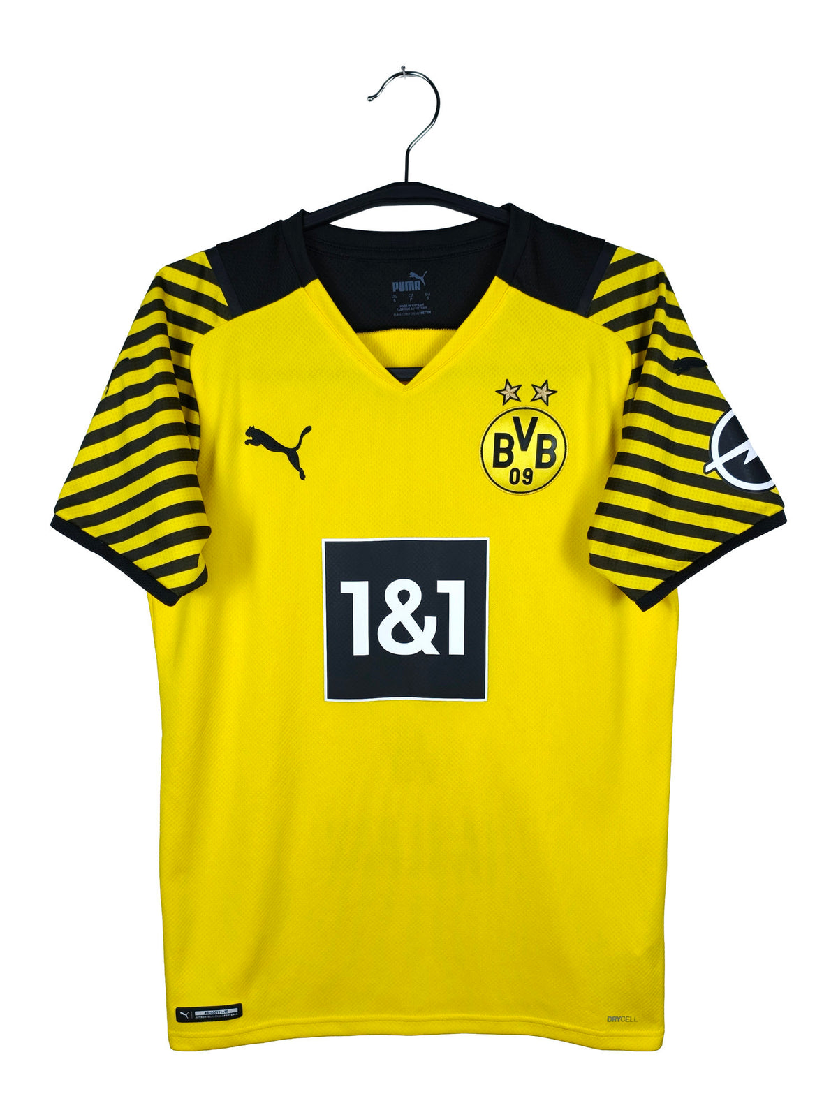 2021-22 Borussia Dortmund Home Shirt Haaland #9 - front view