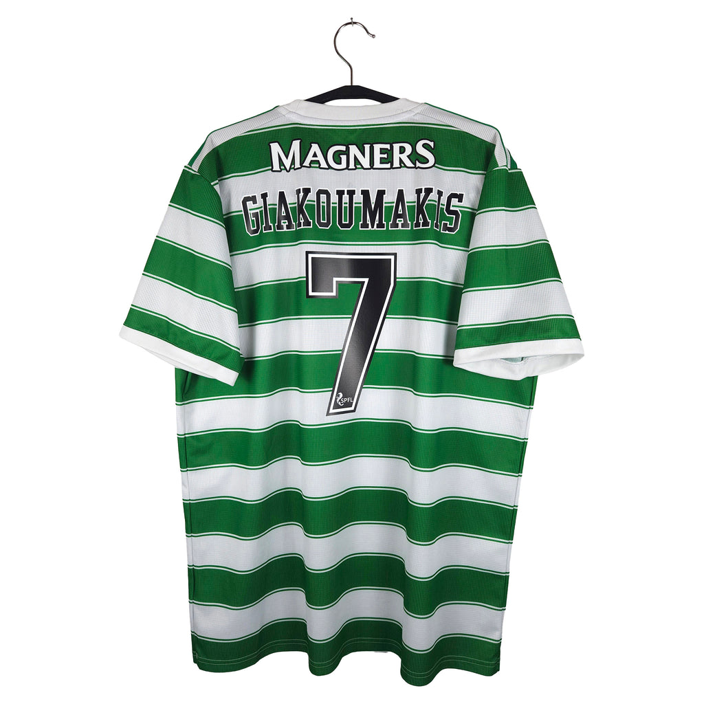 2021-22 Celtic Home Shirt Giakoumakis #7 - back view