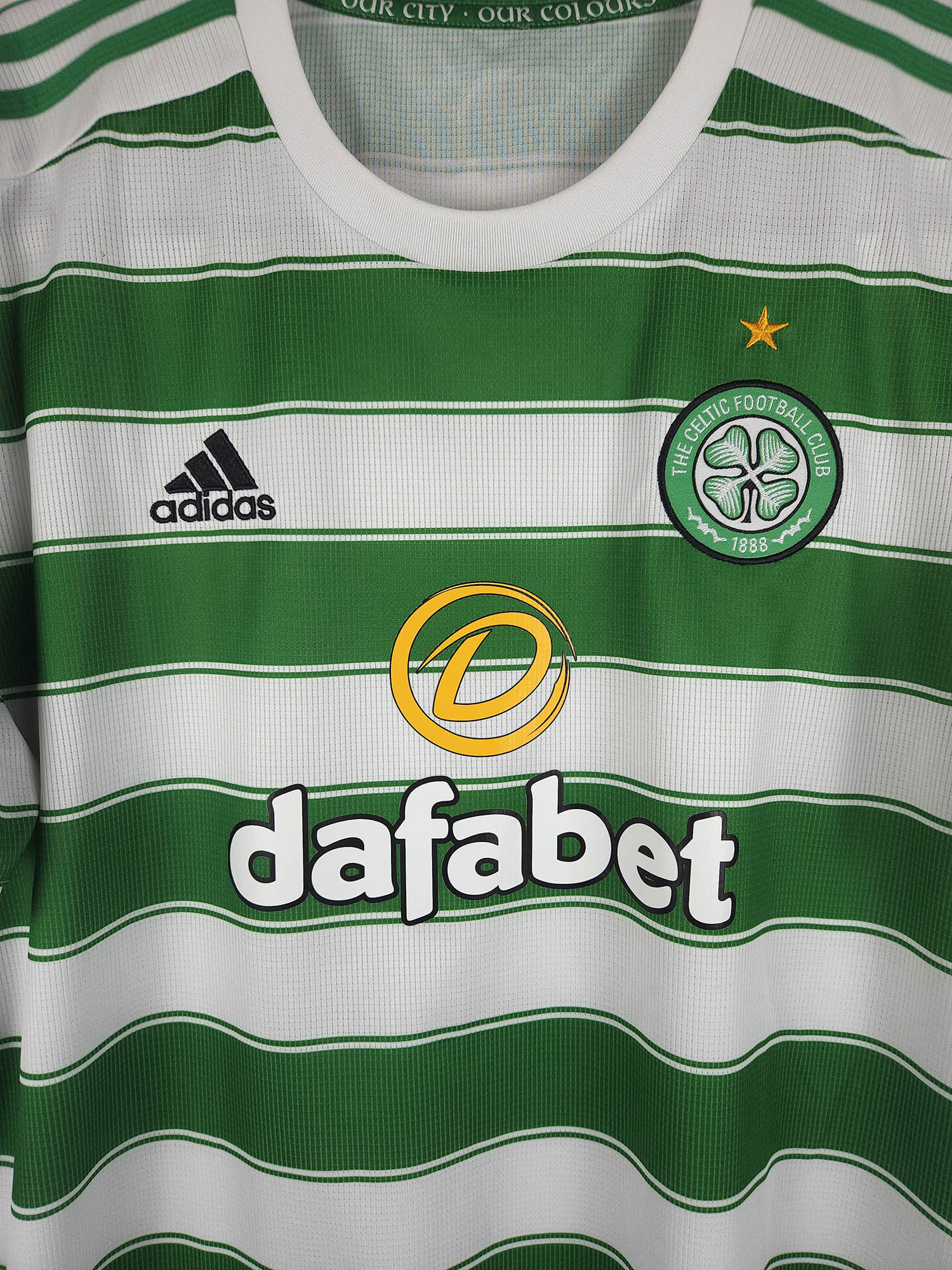 2021-22 Celtic Thuisshirt Giakoumakis #7