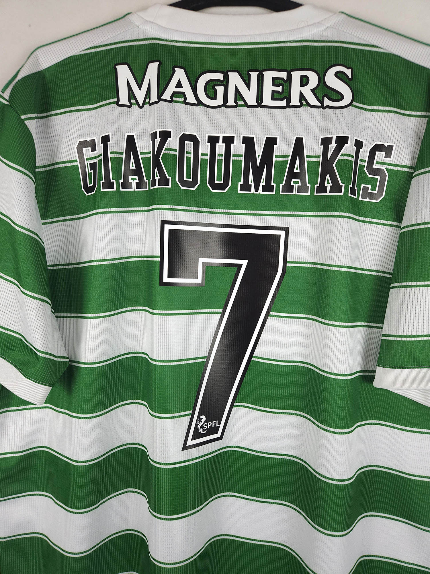 2021-22 Celtic Thuisshirt Giakoumakis #7