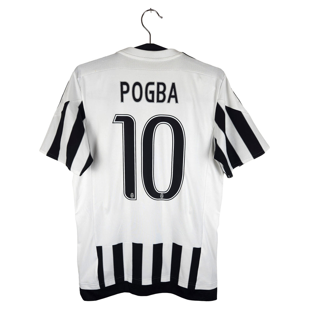 2015-16 Juventus Home Shirt Pogba #10 - back view