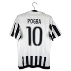 2015-16 Juventus Home Shirt Pogba #10 - back view