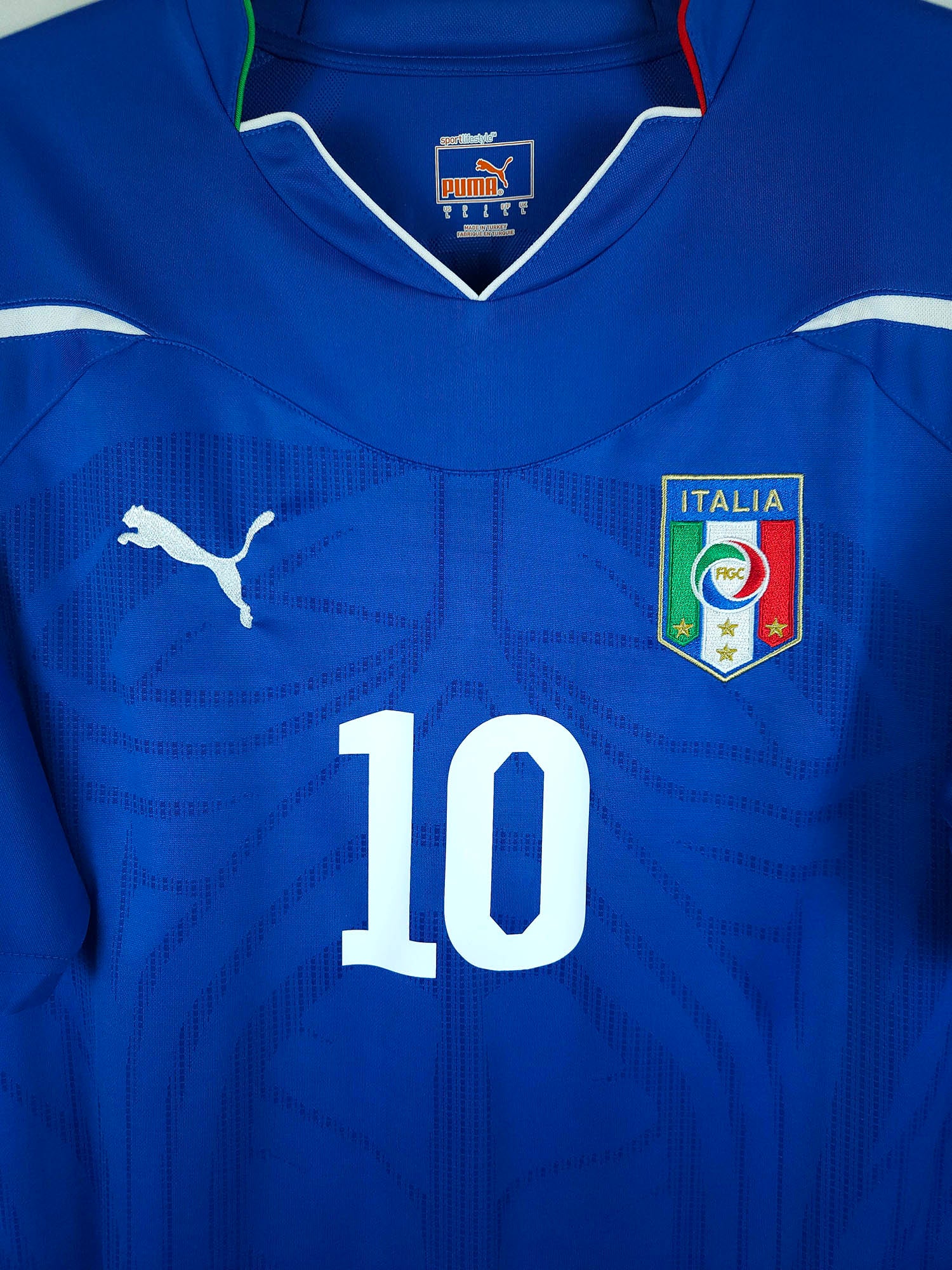 2010-12 Italië Thuisshirt Totti #10