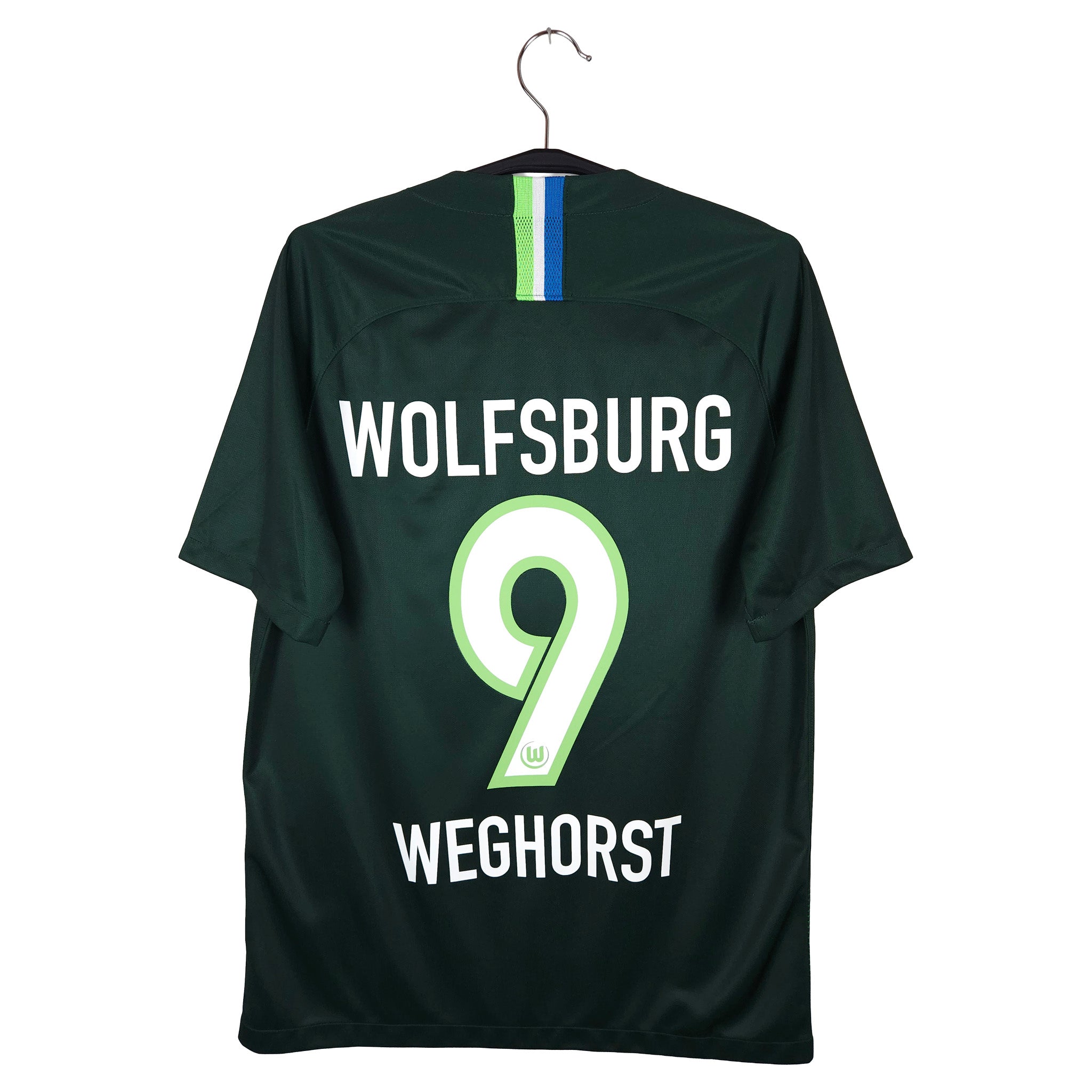 2018-19 Wolfsburg Thuisshirt Weghorst #9