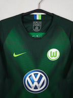 2018-19 Wolfsburg Home Shirt Weghorst #9 - detailed view