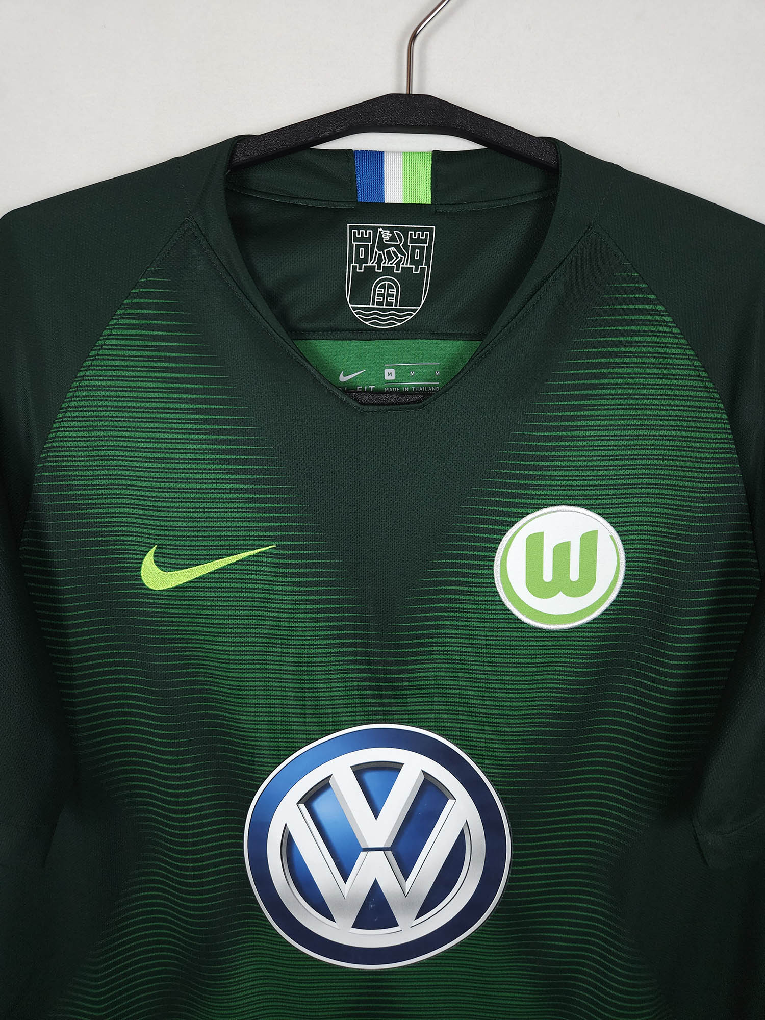 2018-19 Wolfsburg Thuisshirt Weghorst #9