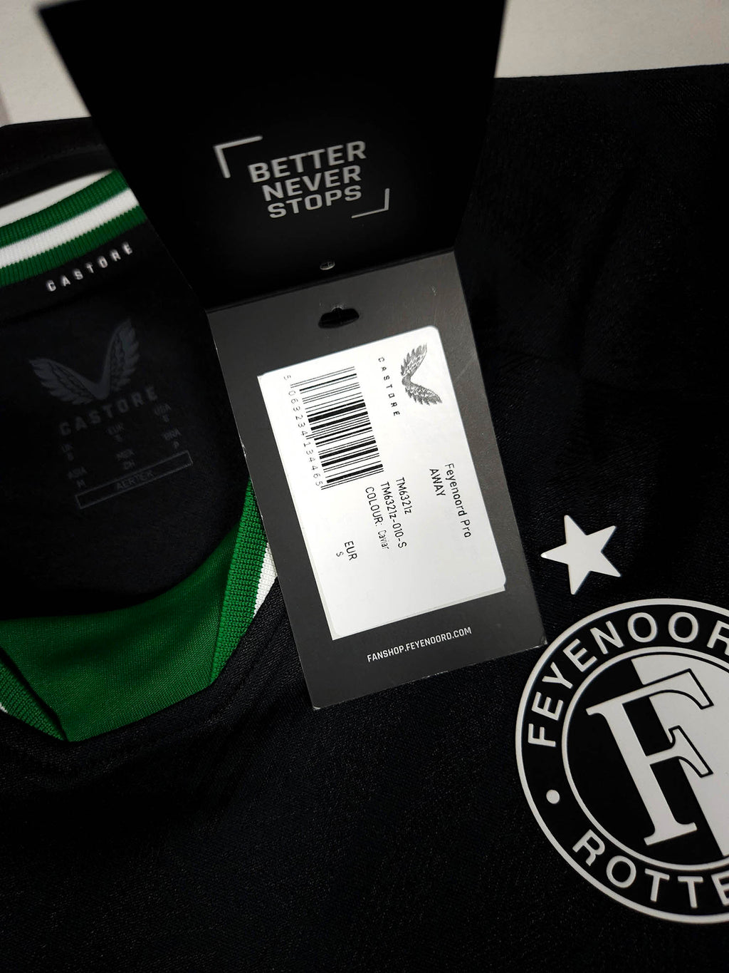 2024-25 Feyenoord Away Shirt (Pro) - detailed view