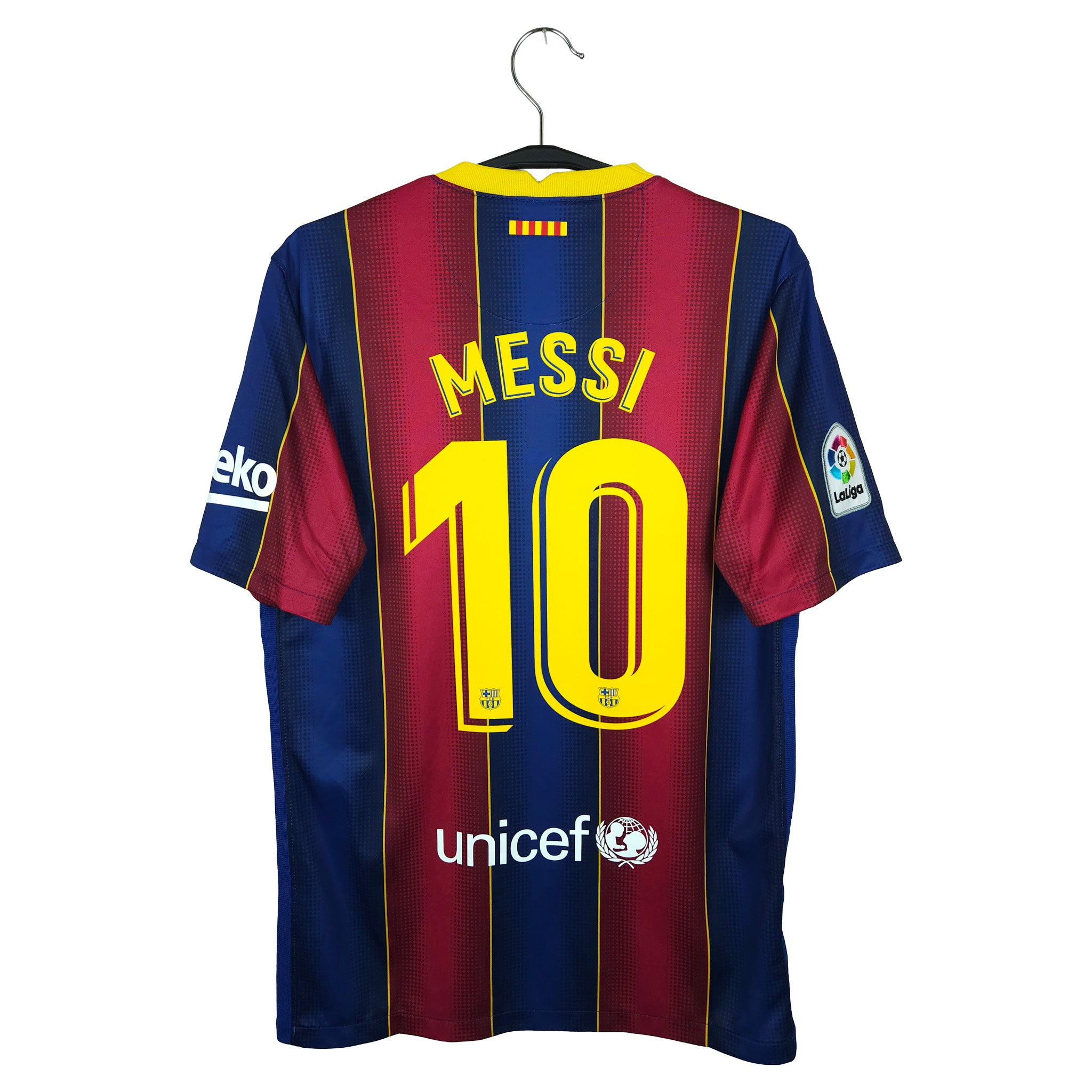 2020-21 Barcelona Thuisshirt Messi #10