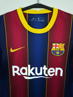 2020-21 Barcelona Home Shirt Messi #10 - detailed view