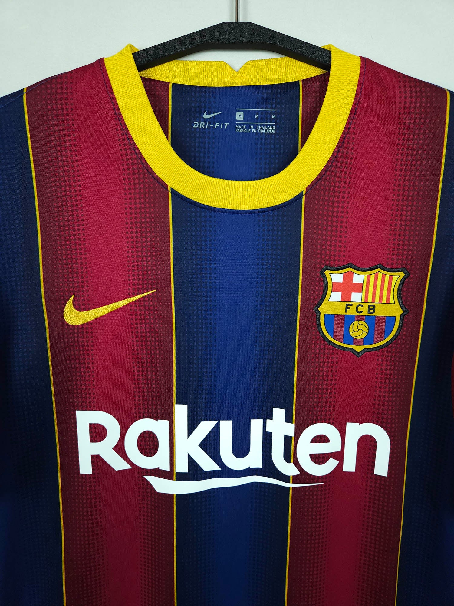 2020-21 Barcelona Home Shirt Messi #10 - detailed view