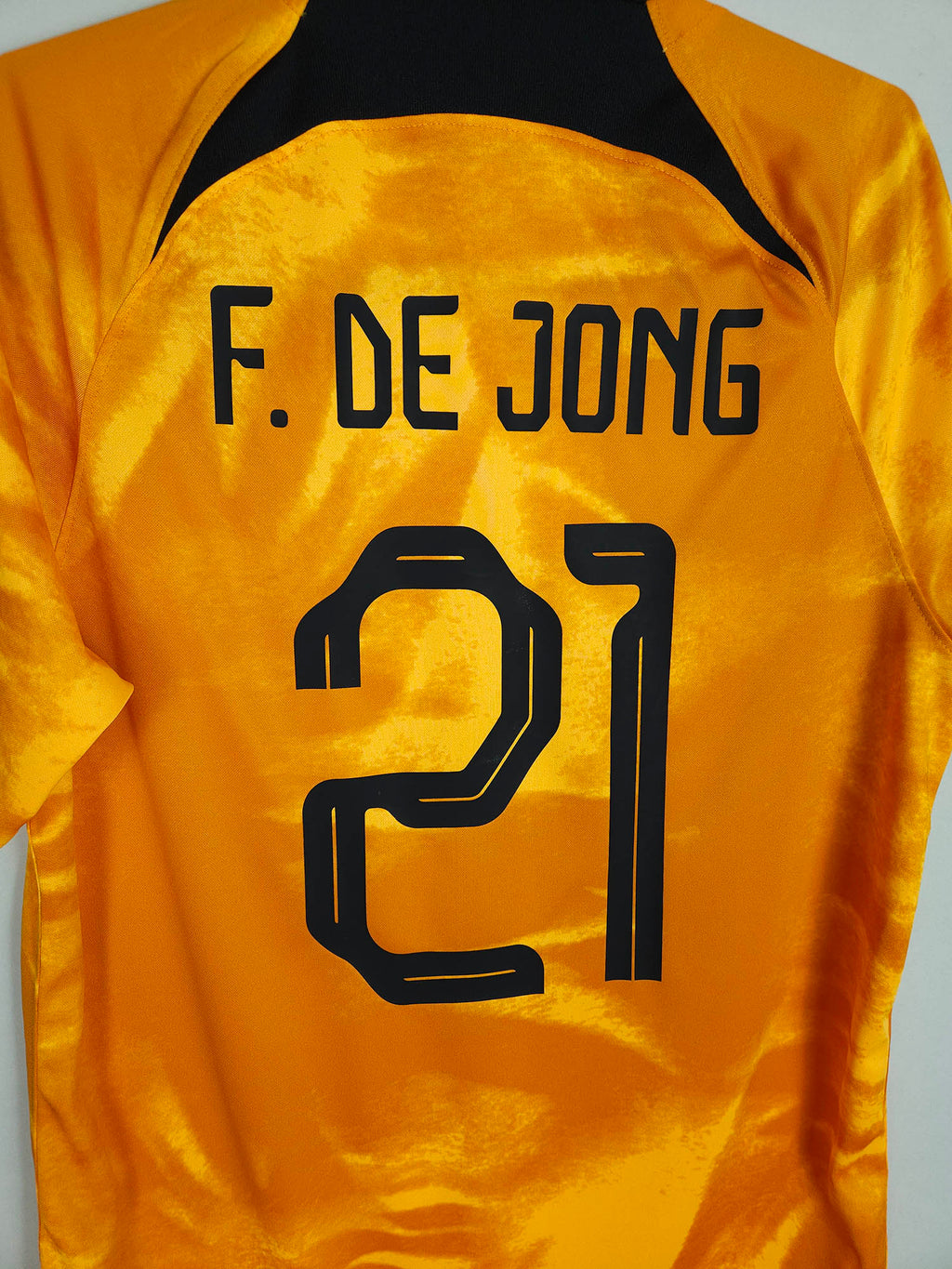 2022-23 Nederland thuisshirt F. De Jong #21